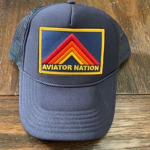 Aviator Nation Navy hat rare